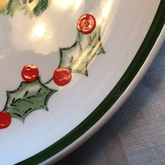1957 geo.z.Lefton Christmas Tree Plate - Picture 4 of 5